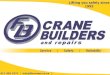 The 3 Main Focus Areas at FB Crane Builders & Repairs
