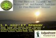 Presentation on 'THE PEACOCK ISLAND: AN ACCOUNT OF AVIFAUNAL SPECIES IN PRE-MONSOON SEASON
