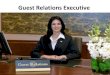 Guest relations executive ppt