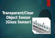 Transparent object sensor