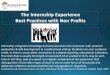Debra Kelly (TCNJ): Nonprofit Best Practices for Internship Experiences