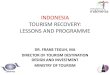 INDONESIA TOURISM RECOVERY: LESSONS AND PROGRAMME