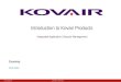 Introduction to kovair ALM and Integration Products