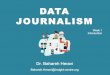 Data Journalism - Introduction