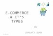 E commerce and types