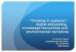 Thinking in systems: digital storytelling, knowledge hierarchies and environmental narratives