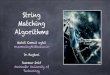 String matching algorithms