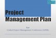 Project management plan for Global Project Management Conference (GPM)
