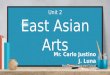 MAPEH 8 (Arts 2nd Quarter) - East Asian Arts