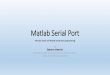 Matlab Serial Port