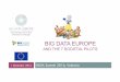 BigDataEurope @BDVA Summit2016 2: Societal Pilots