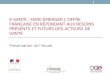 Cluster e-Santé : comment faire émerger l'offre Française en répondant aux besoins présents et futurs des acteurs de santé