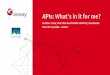 APIs: What’s in it for me – How can APIs bring value to our Business (Philipp Schöne)