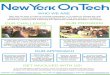 New York On Tech - One Pager