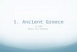 Unit 1 - Ancient Greece
