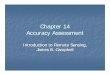 Chapter 14 Accuracy Assessment
