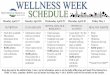 New Wellness Week Schedule PDF