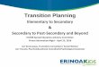 Transition Planning Presentation SEAC