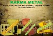 Karma metal beton kovasi (kule vinc beton kovasi) hortumlu tip