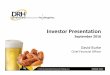 20160912 sauc september investor presentation final