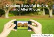 Creating Beautiful Before and After Photos