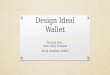 Laporan metodologi desain (design wallet)