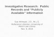 Investigative research2015