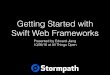 Getting Started with Swift Web Frameworks