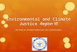 Environmental and climate justice in region vi 2013