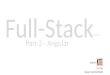 Fullstack Part 2 - Angular