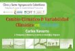 Navarro C - Cambio Climático & Variabilidad Climática en Colombia