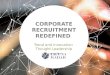 Corporate Recruitment Redefined - 2016 HR Trends