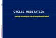 Cyclic Meditation