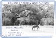 Equine Therapy and Autism