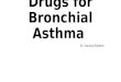 Brochial asthma drugs