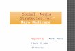 Social media strategies for Mera medicare