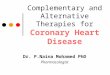 Complementary and alternative  therapies for Coronary Heart Disease (CHD)