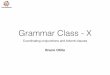 Grammar class X