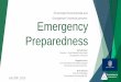 Emergency Preparedness: Ricin Case Study