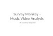 Survey monkey – music video analysis