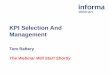 Webinar: KPI Selection And Management