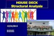 House deck Structural Analysis