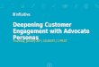 Deepening Customer Engagement with Advocate Personas