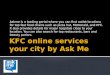 Kfc online services your city by ask me