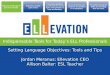 Setting ELL Language Objectives (Webinar Slides from Ellevation Education)
