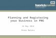 Planning and registering your business in png keynote presentation