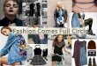 Fashion Comes Full Circle- PP Slides presentation FINAL COPY small