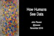 How Humans See Data