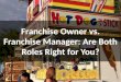 Franchise Owner vs. Franchise Manager: Are Both Roles Right for You?