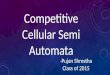 Competitive cellular semi automaton poster